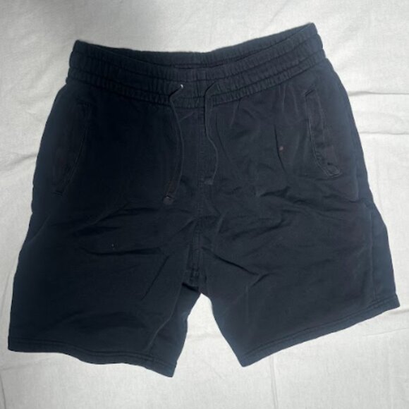 Divided by HM Men’s Sweat Shorts Black Elastic Waist Size M - Picture 2 of 7